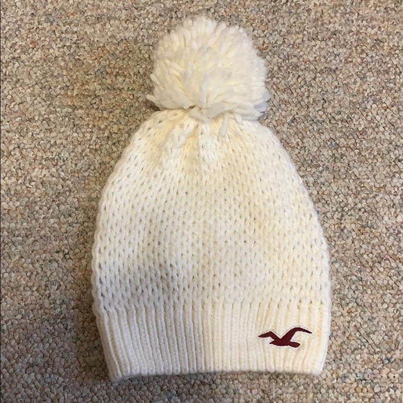 Hollister Accessories - White Winter Hat